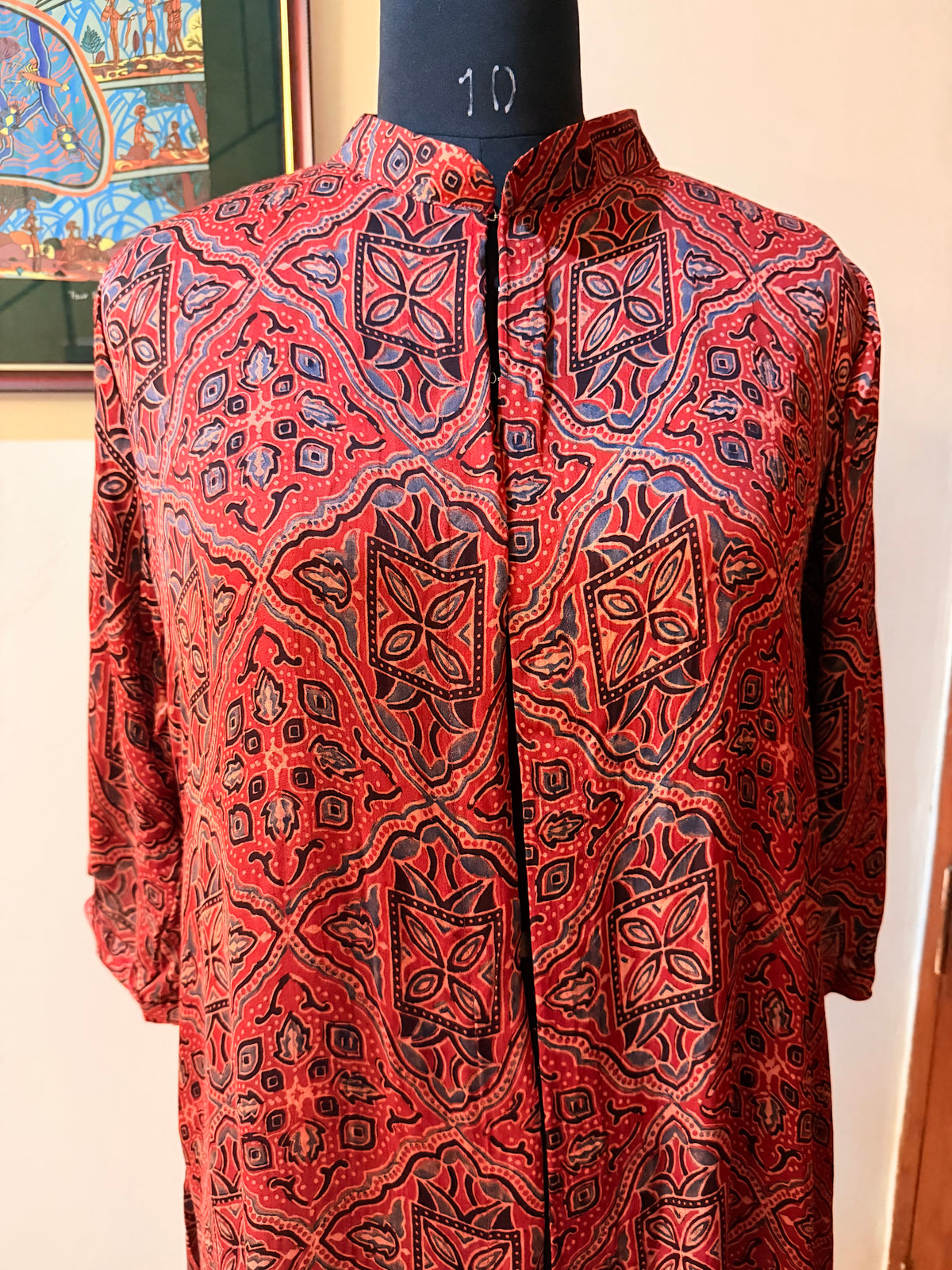 Madhubala shrug in Red