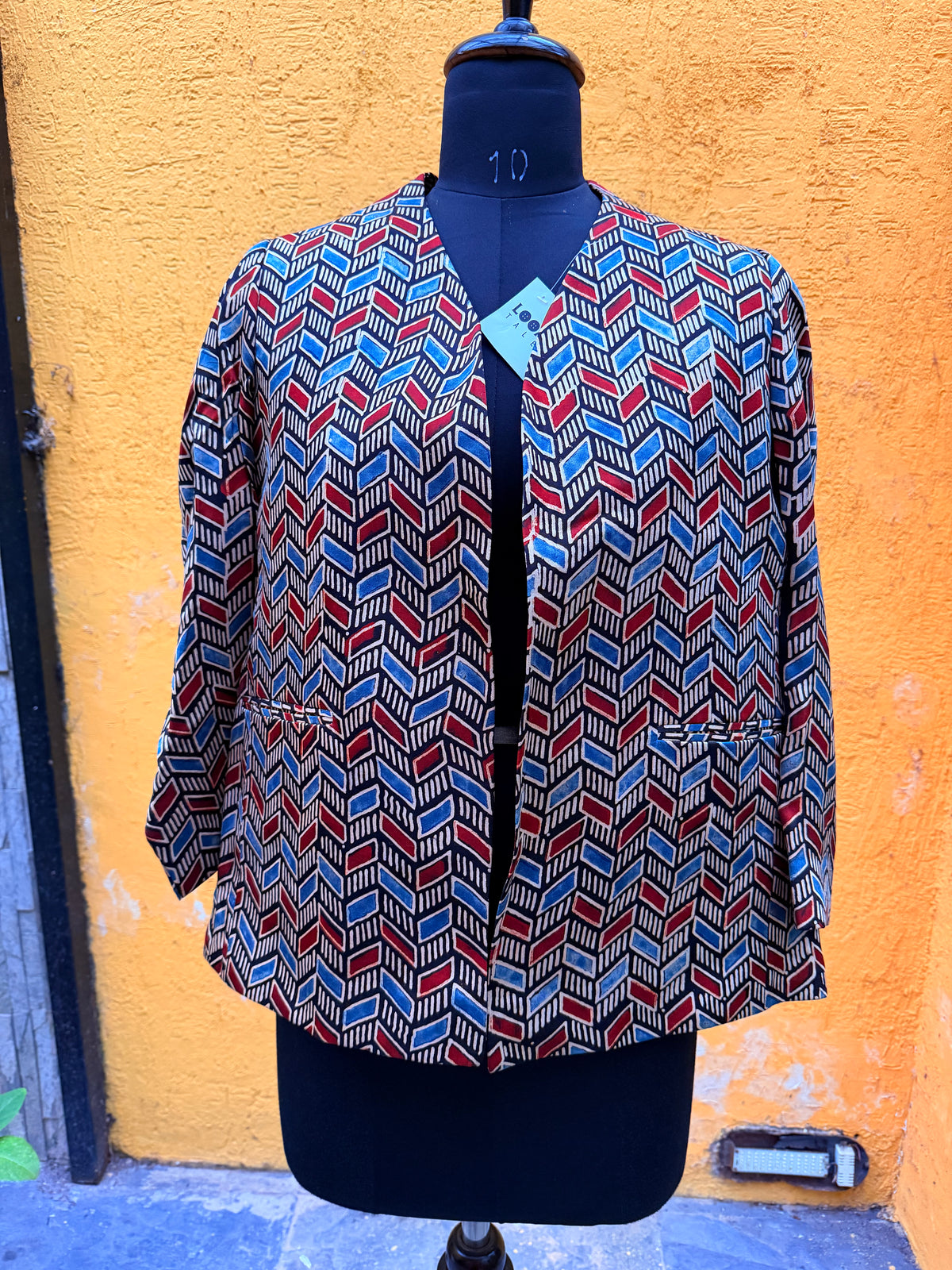 Silk blazer
