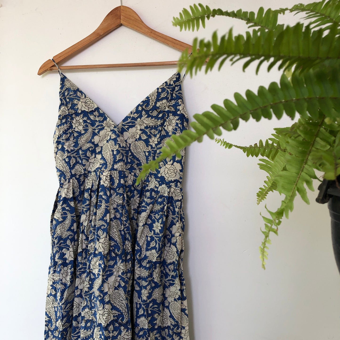 Caroline dress in blue