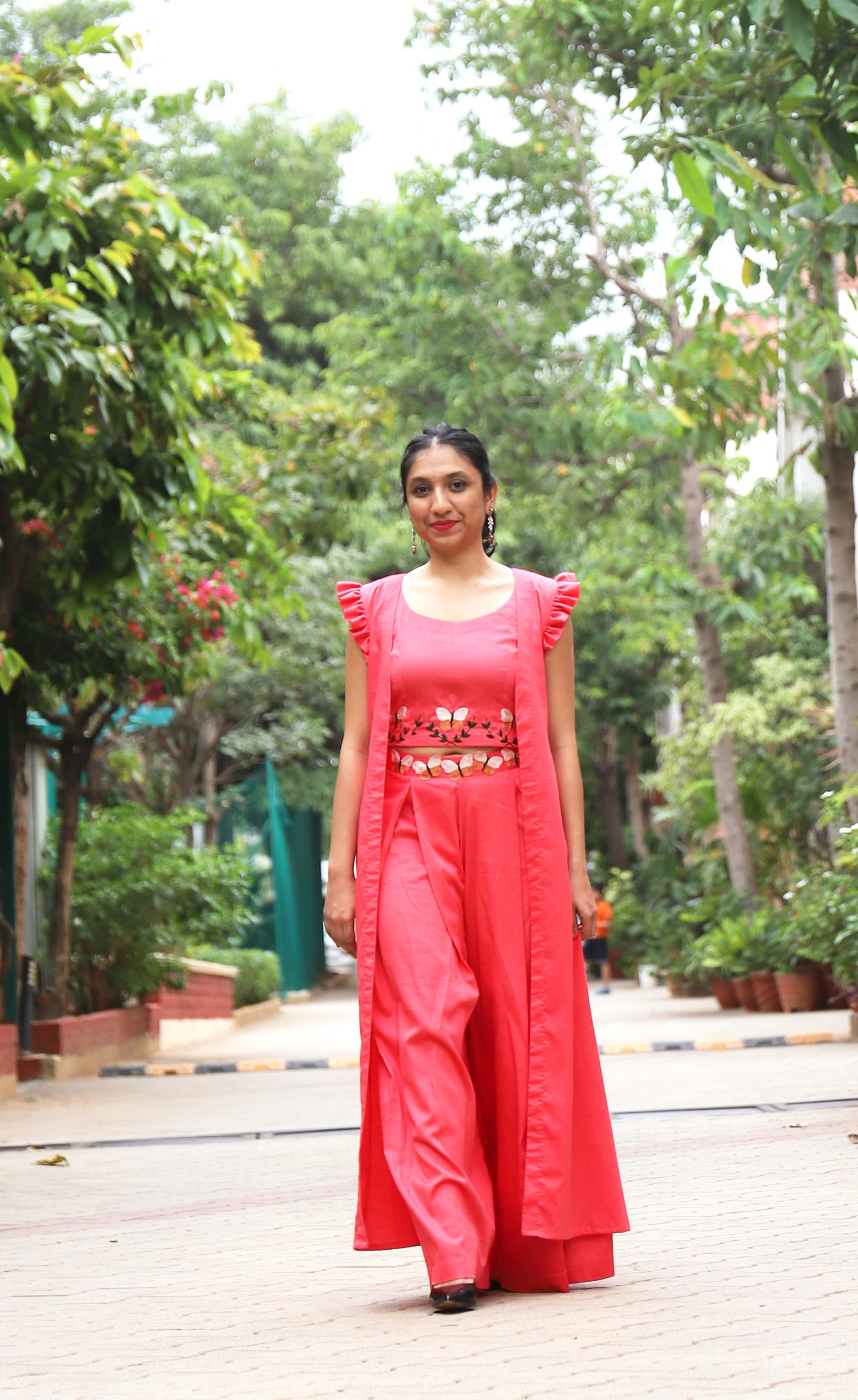 Renee co-ord set embroided