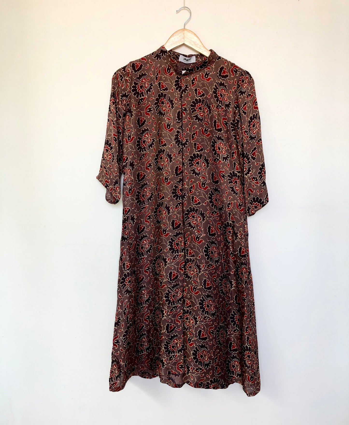 Madhubala shrug in brown