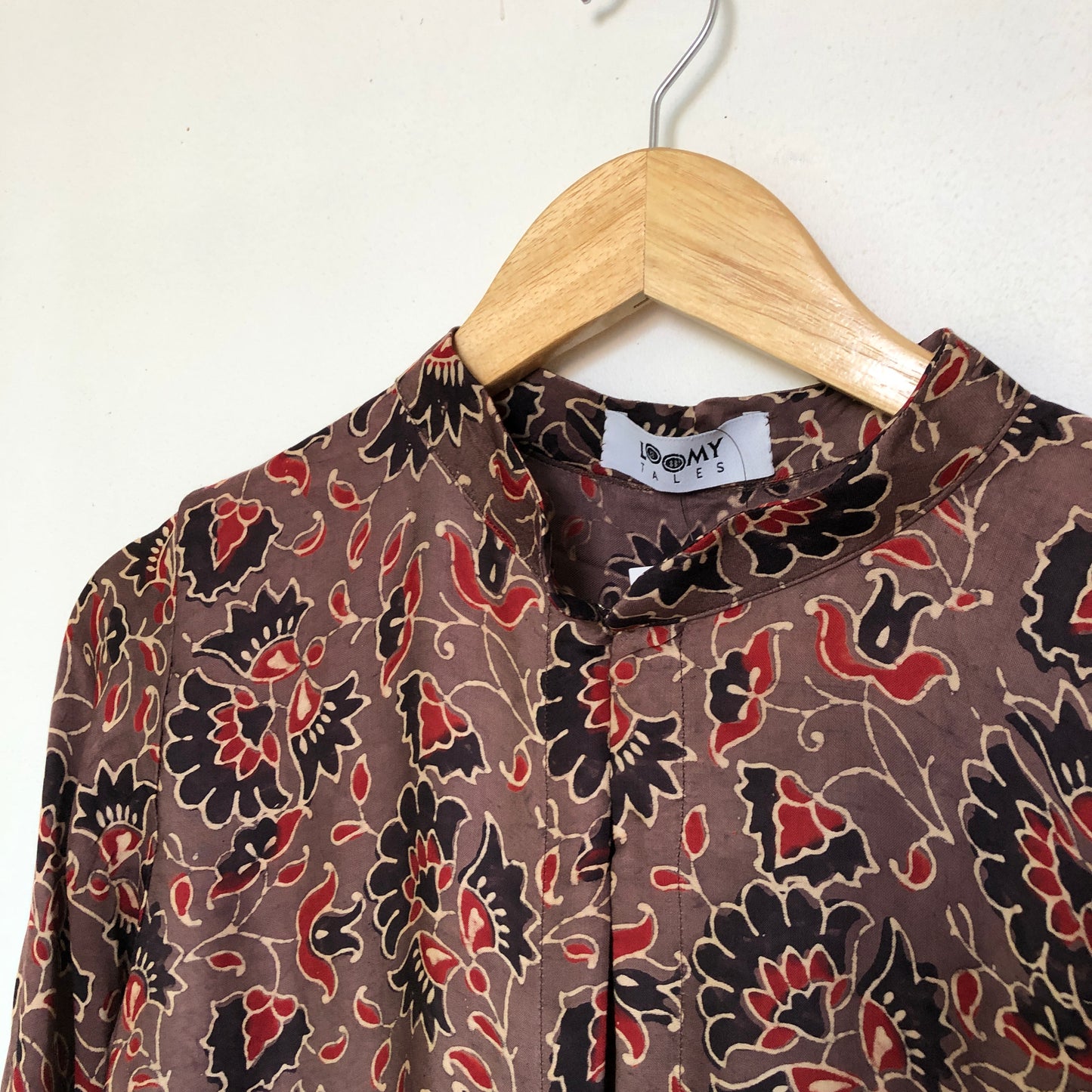 Madhubala shrug in brown