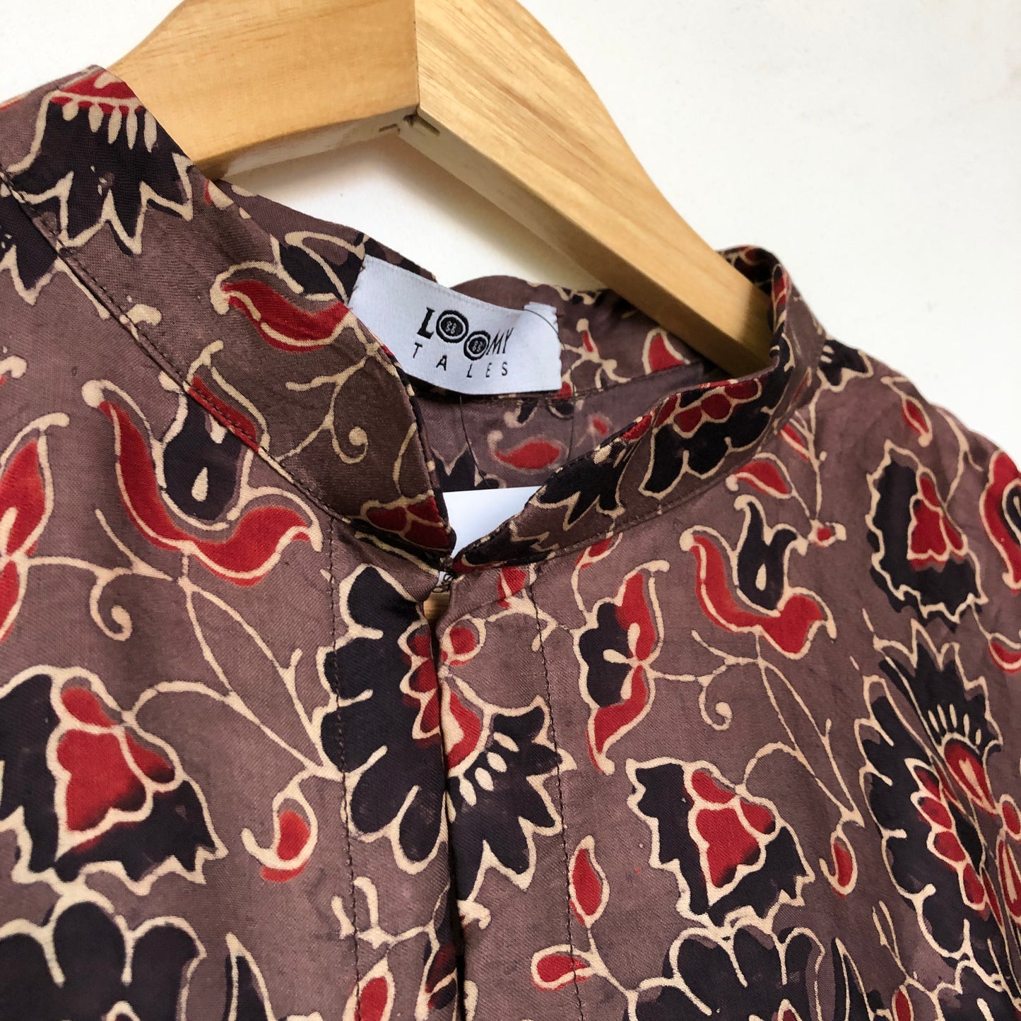 Madhubala shrug in brown