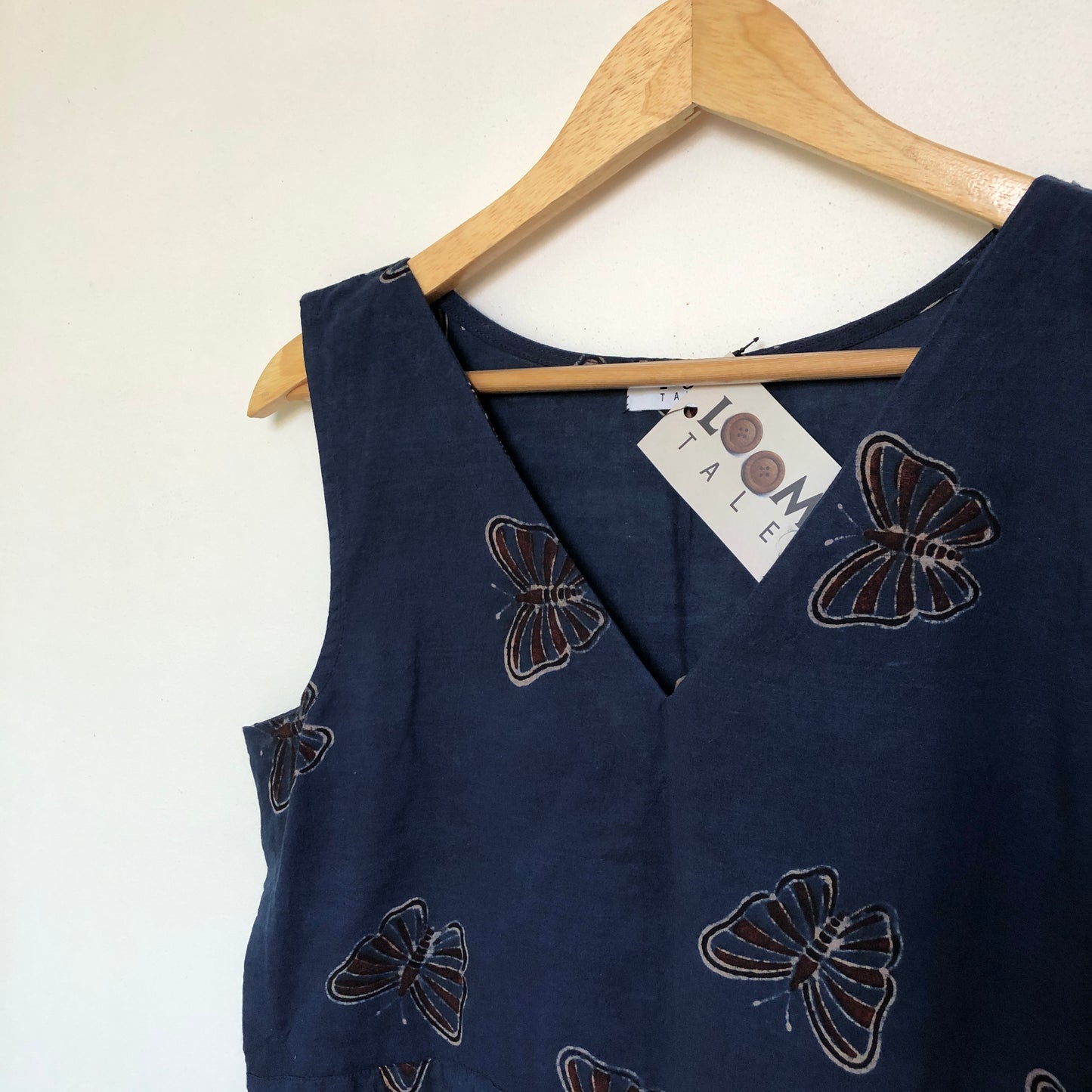 Butterfly dress in blue