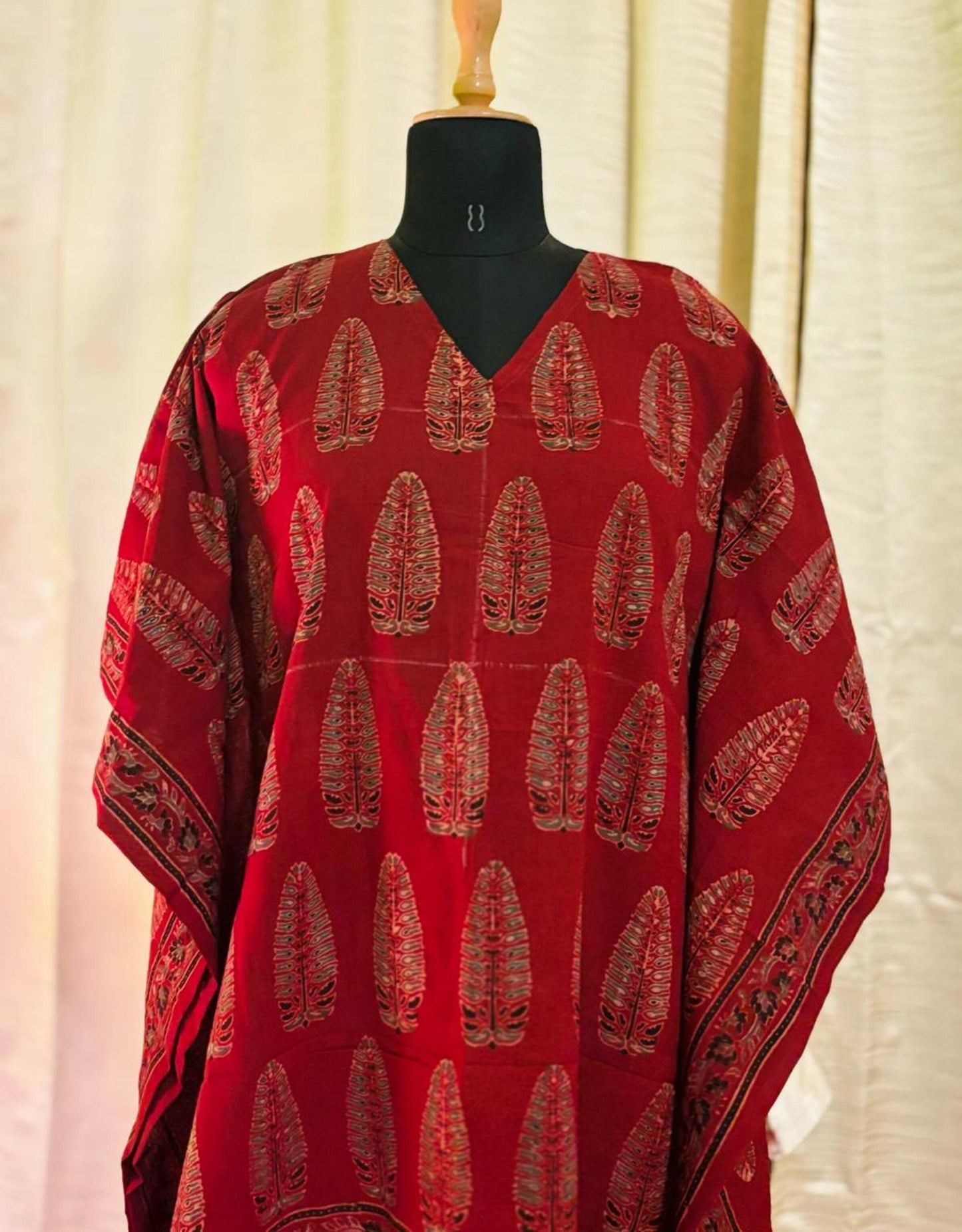 Ajrakh kaftan