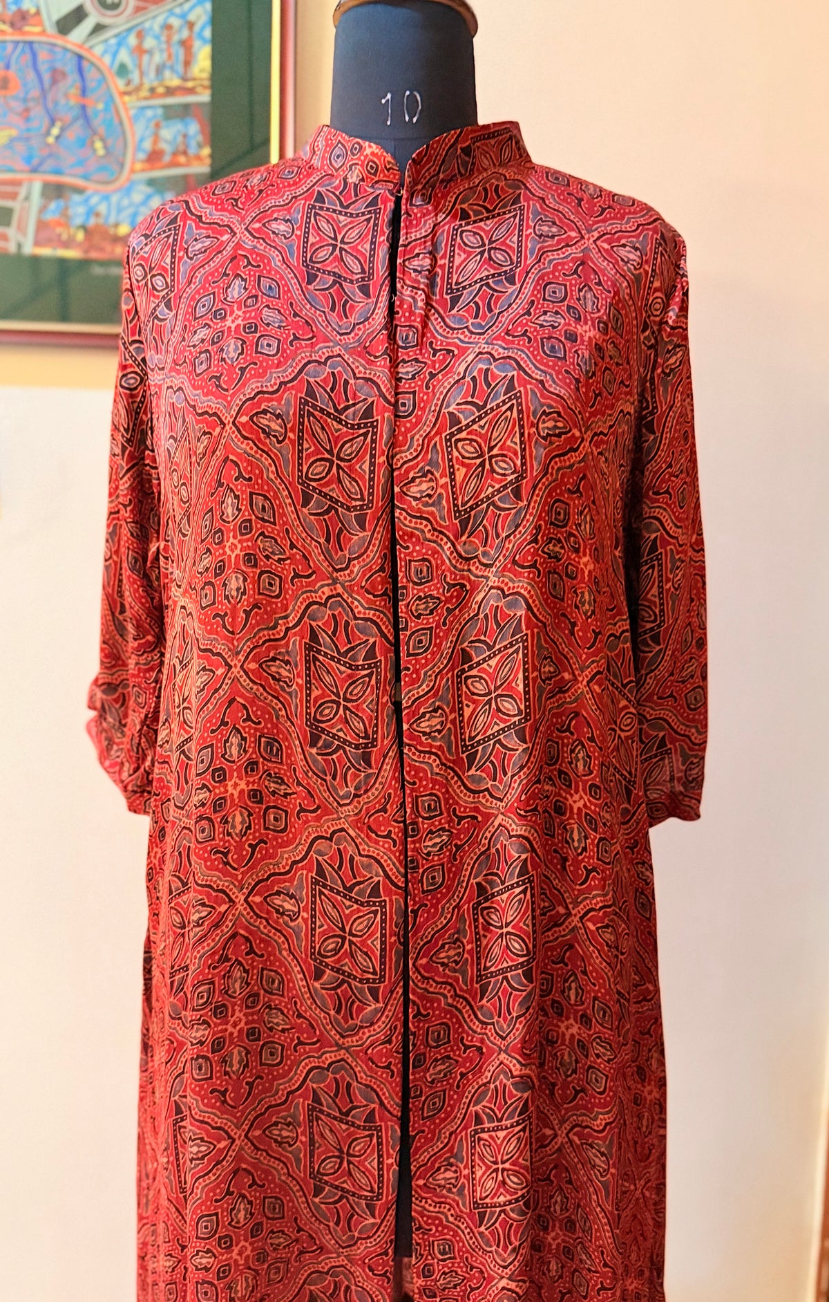 Madhubala shrug in Red