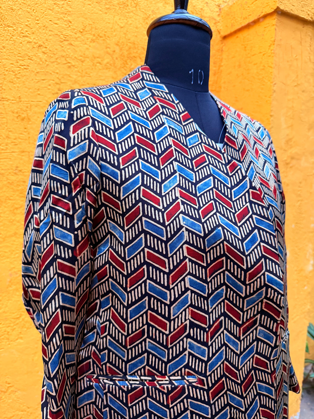 Silk blazer